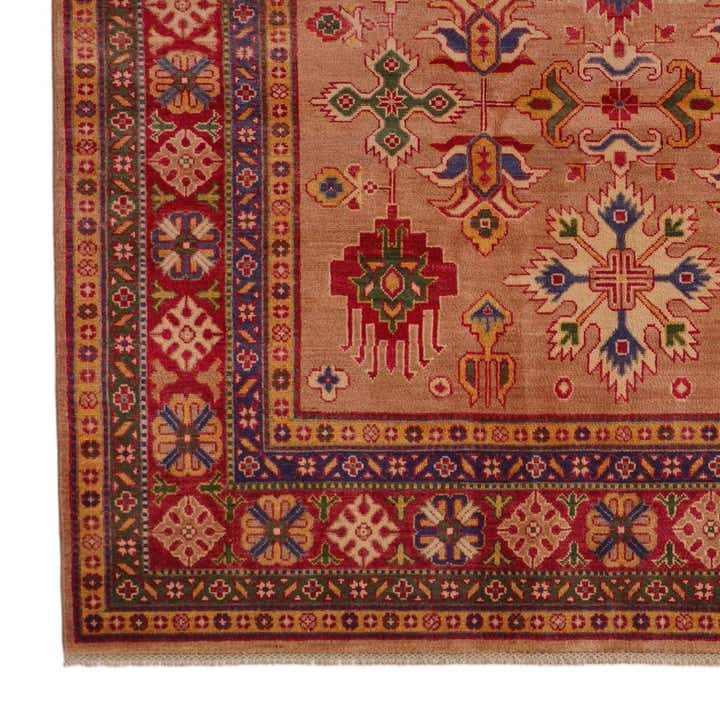 6' 9 x 9' 7 Hand Knotted Kazak Rug