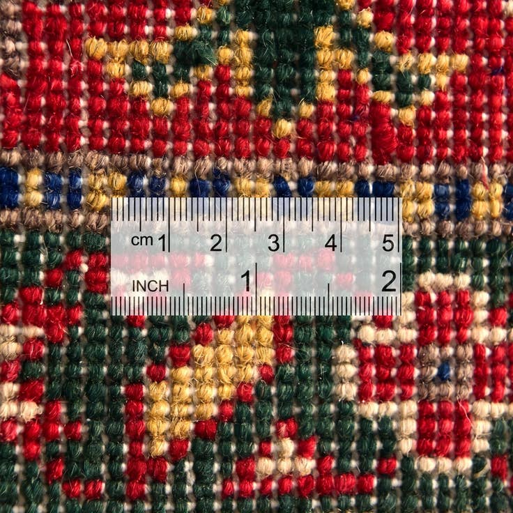 Detail image of 6' 9 x 9' 7 Hand Knotted Kazak Rug