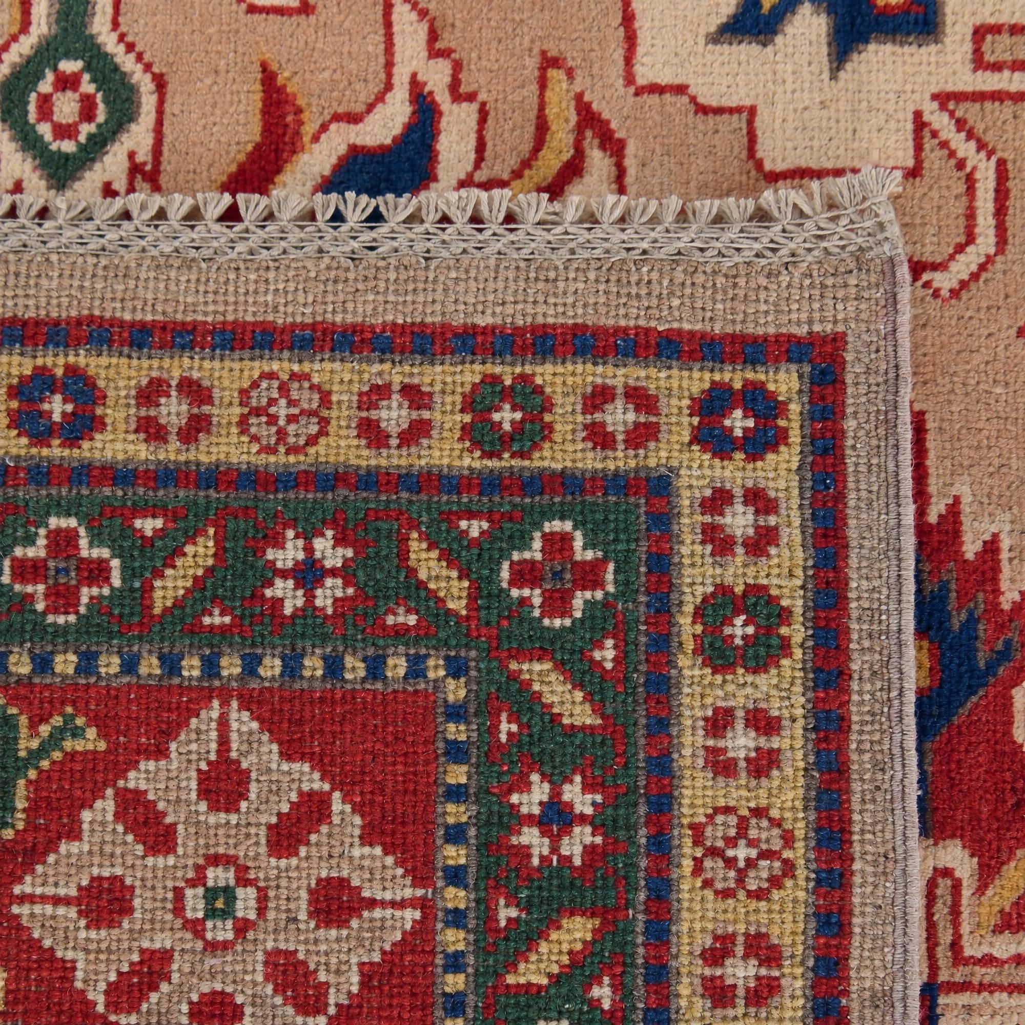 205cm x 290cm anudado a mano Kazak Alfombra