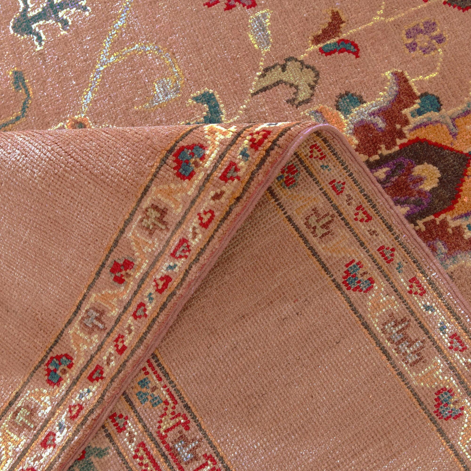 5' 9 x 8' Hand Knotted Kazak Rug