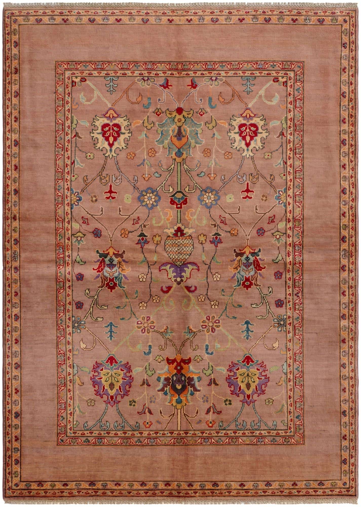 5' 9 x 8' Hand Knotted Kazak Rug