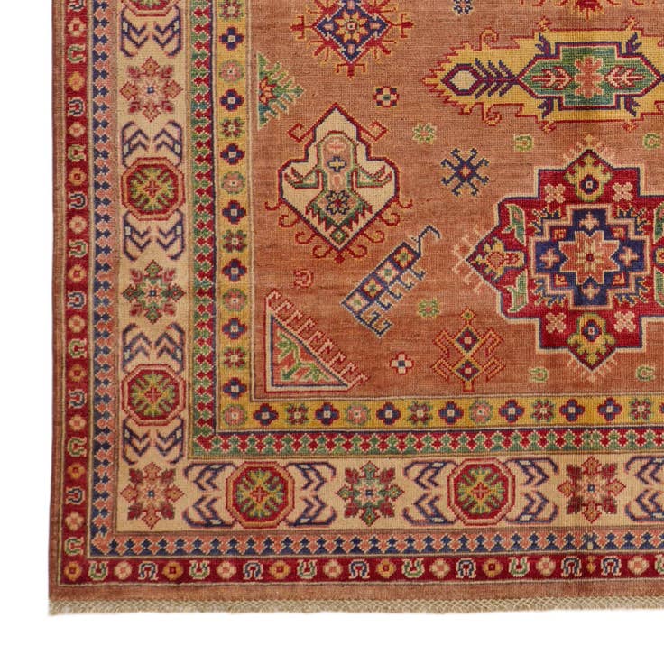 Detail image of 5' 9 x 7' 11 Hand Knotted Kazak Rug