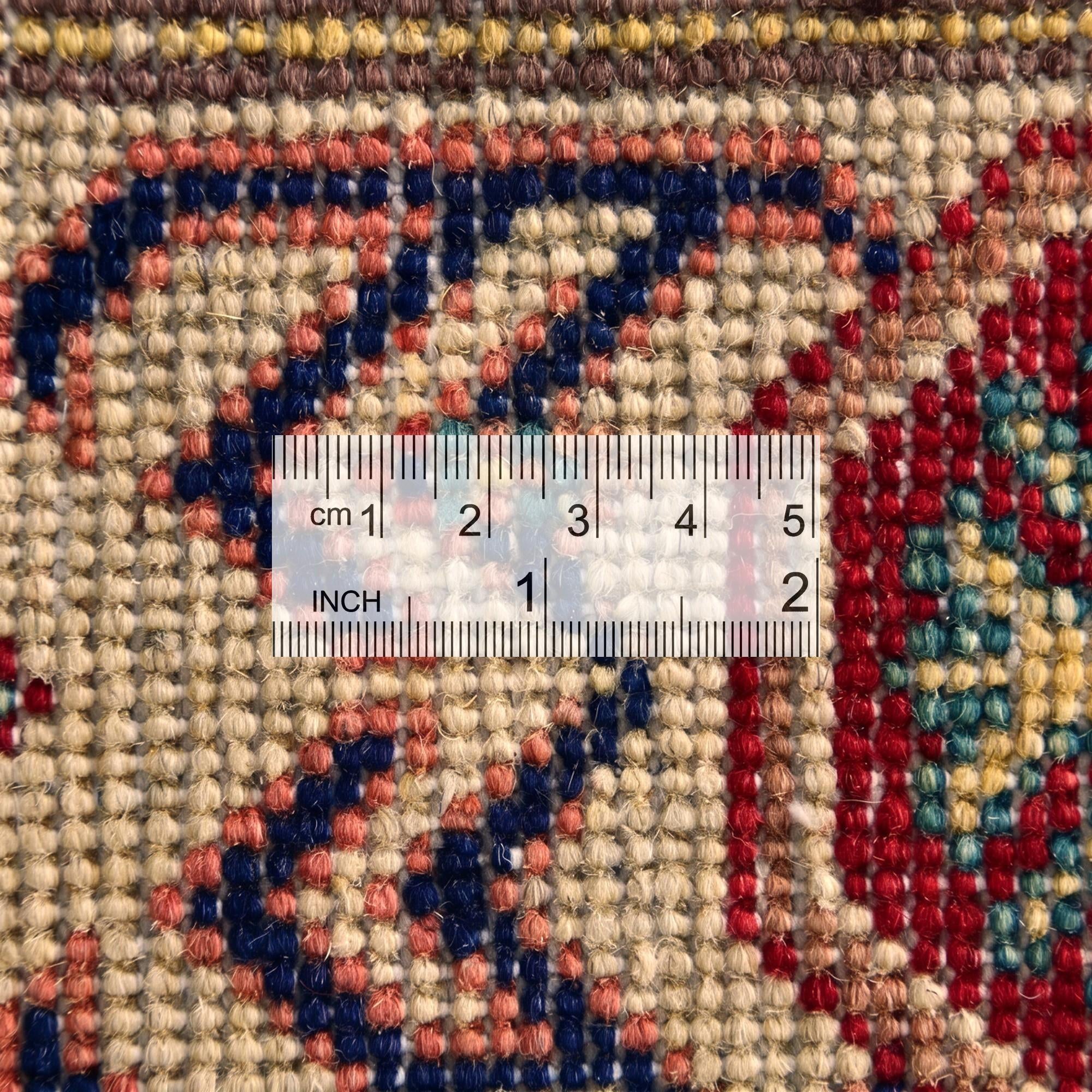 5' 9 x 7' 11 Hand Knotted Kazak Rug