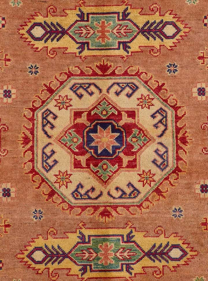 5' 9 x 7' 11 Hand Knotted Kazak Rug