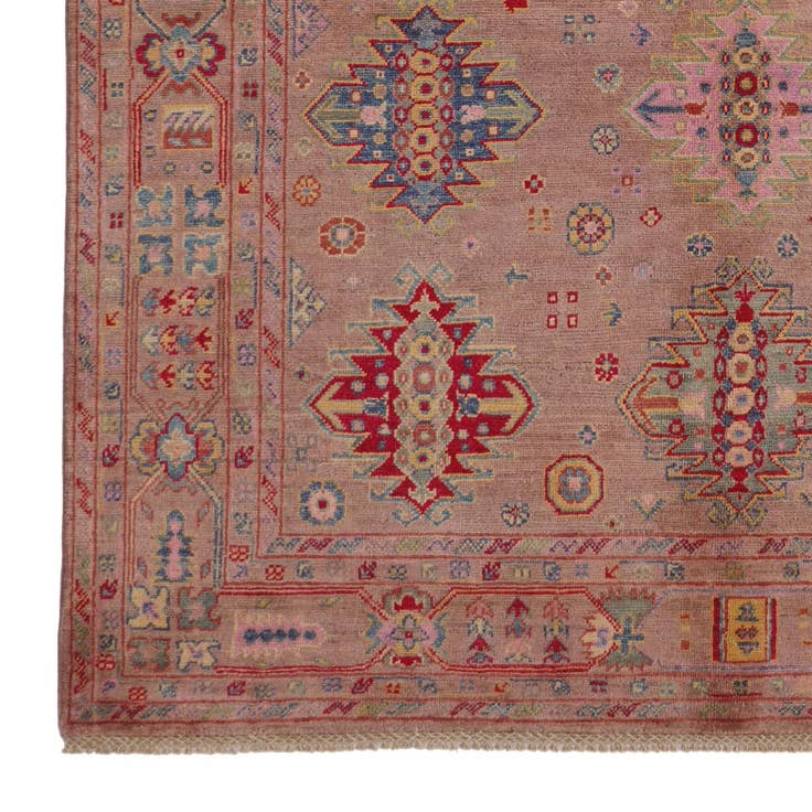 Detail image of 5' 10 x 8' 1 Hand Knotted Kazak Rug