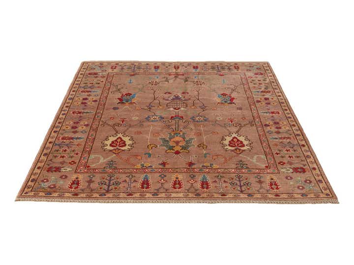 5' 1 x 6' 7 Hand Knotted Kazak Rug