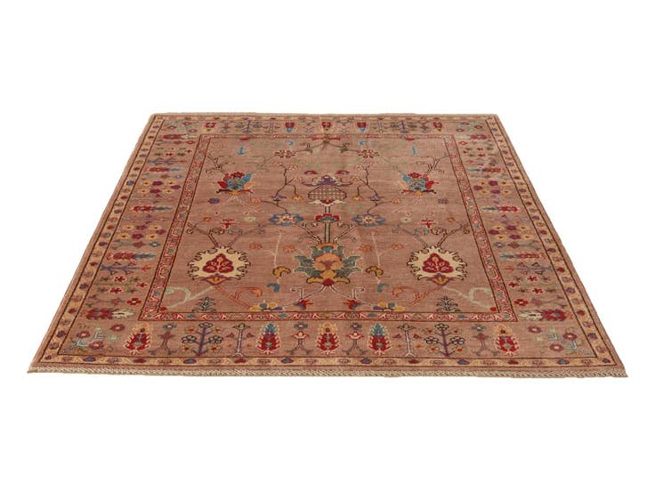 Detail image of 5' 1 x 6' 7 Hand Knotted Kazak Rug