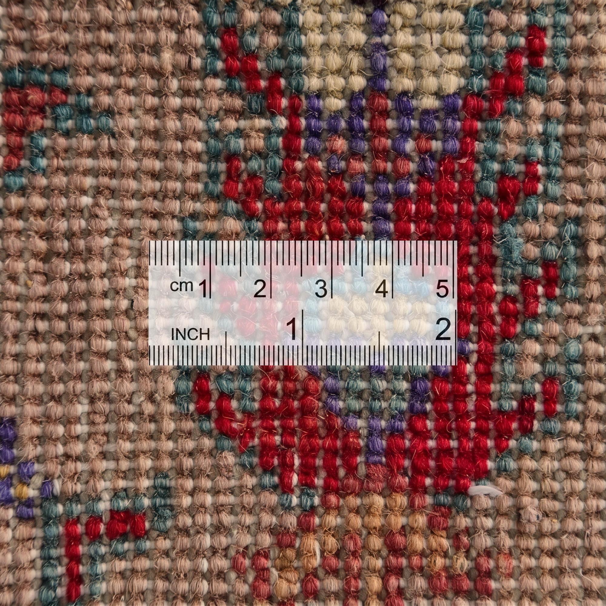 5' 1 x 6' 7 Hand Knotted Kazak Rug