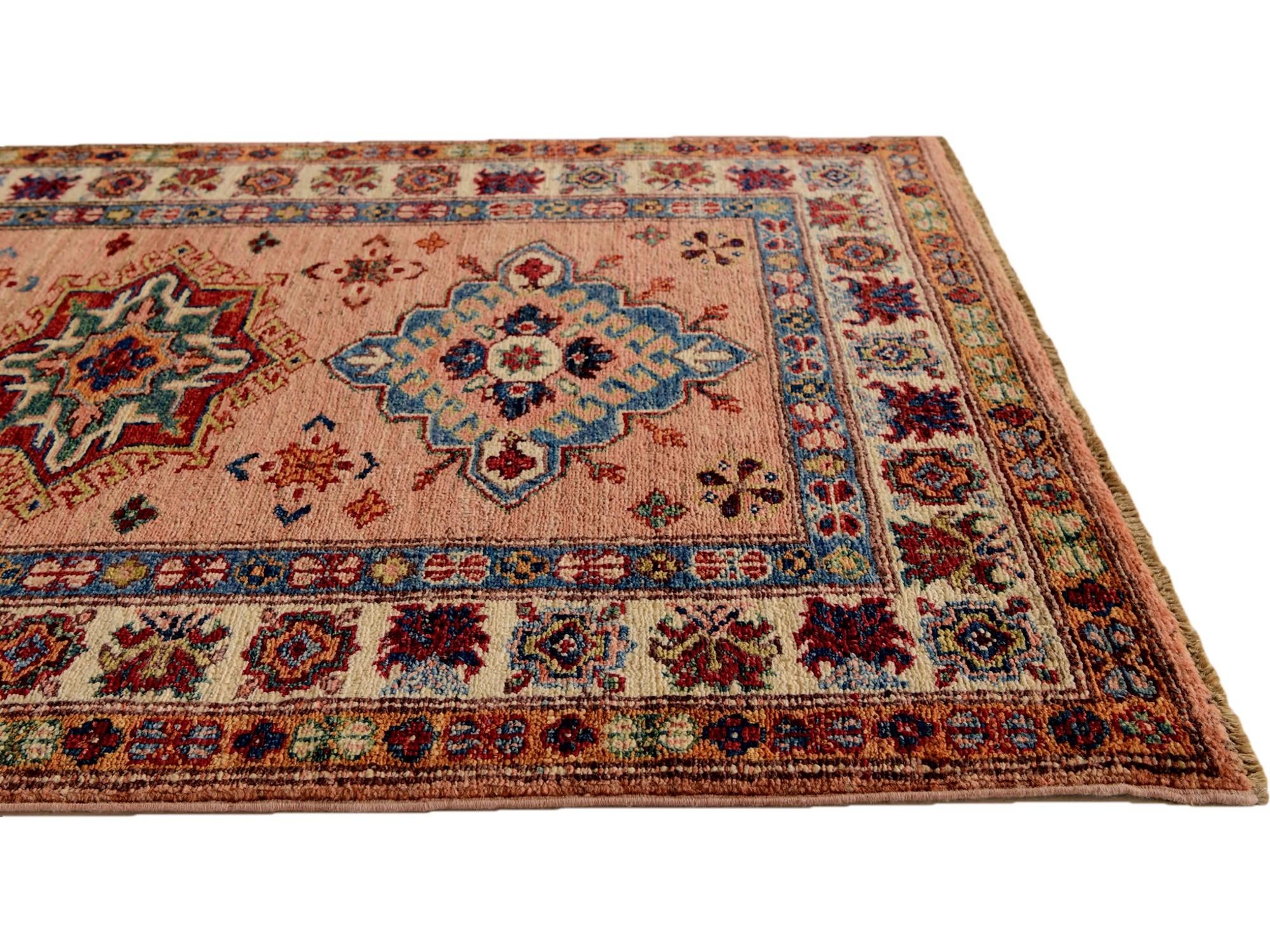 2' 10 x 3' 11 Hand Knotted Kazak Rug