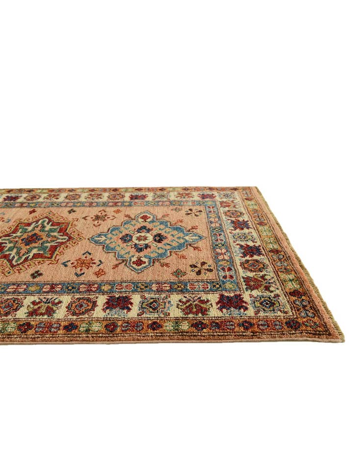 Detail image of 2' 10 x 3' 11 Hand Knotted Kazak Rug