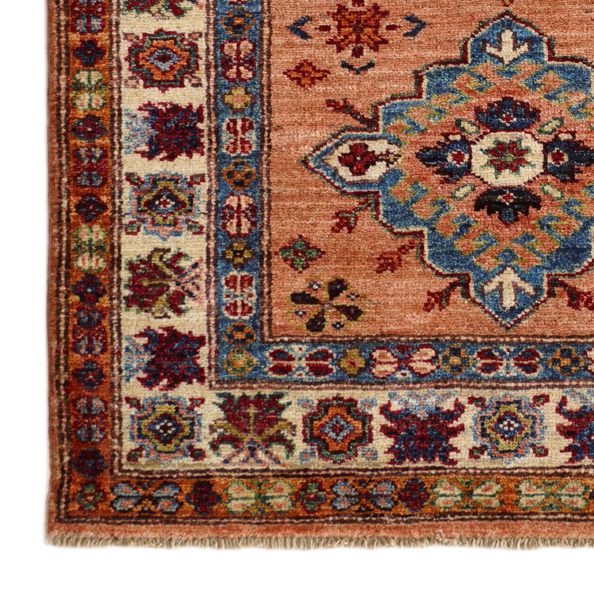2' 10 x 3' 11 Hand Knotted Kazak Rug