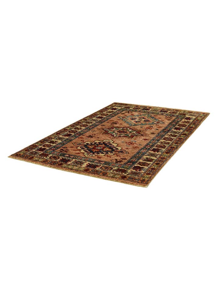 Detail image of 2' 8 x 4' Hand Knotted Kazak Rug