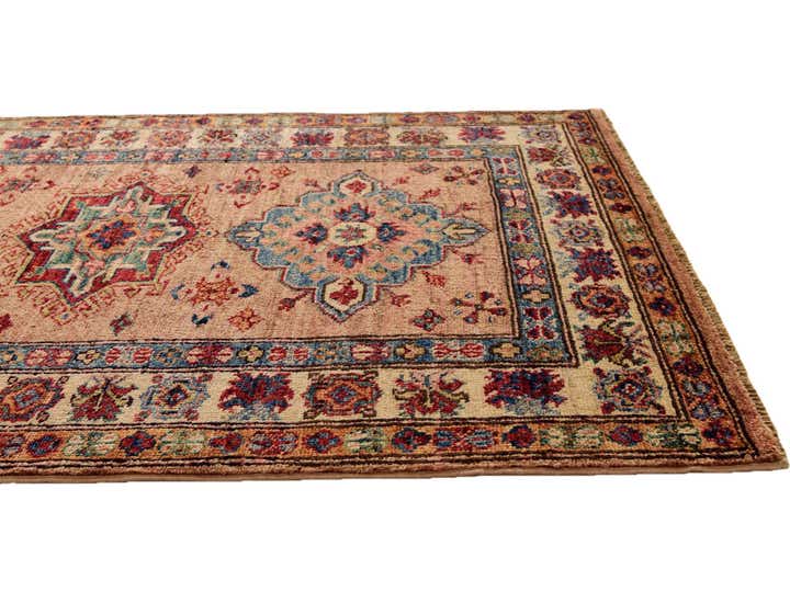 2' 8 x 4' Hand Knotted Kazak Rug