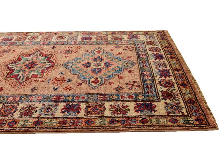 Detail image of 2' 8 x 4' Hand Knotted Kazak Rug