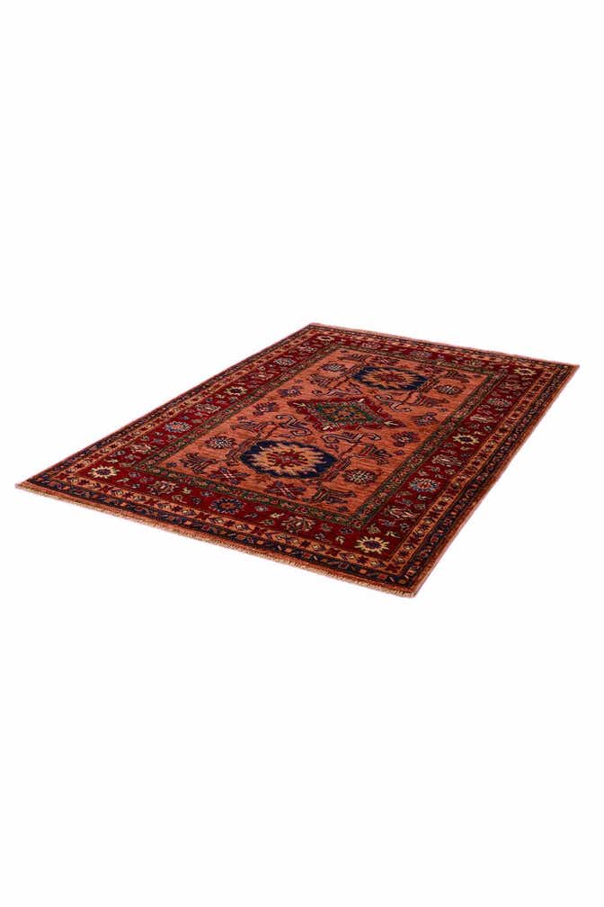 3' 4 x 5' Hand Knotted Kazak Rug