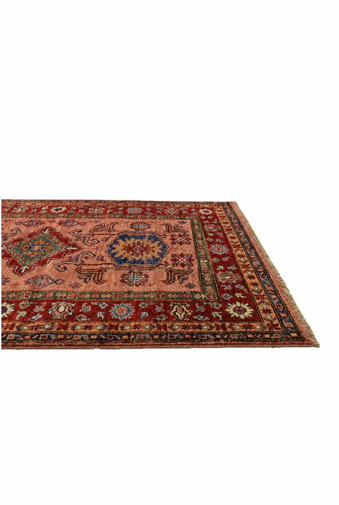 3' 4 x 5' Hand Knotted Kazak Rug