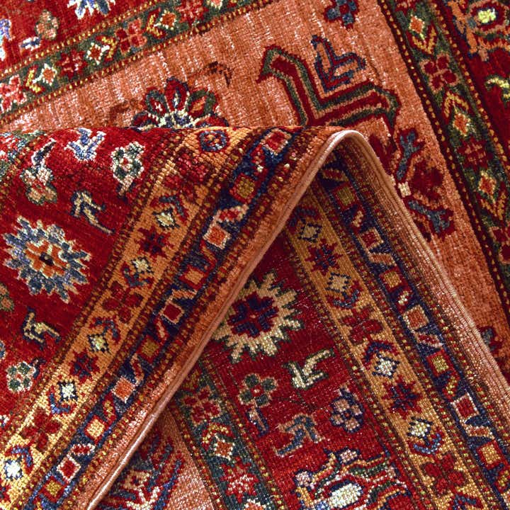 3' 4 x 5' Hand Knotted Kazak Rug