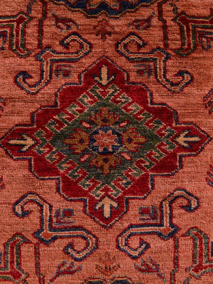 3' 4 x 5' Hand Knotted Kazak Rug