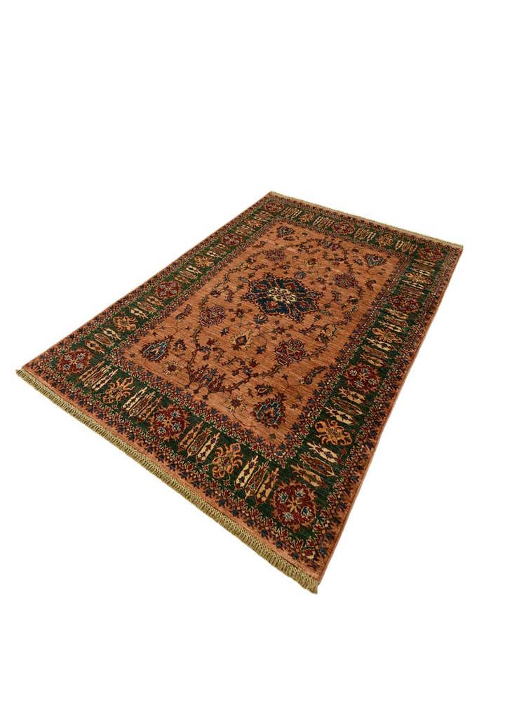 5' 10 x 8' 4 Hand Knotted Kazak Rug