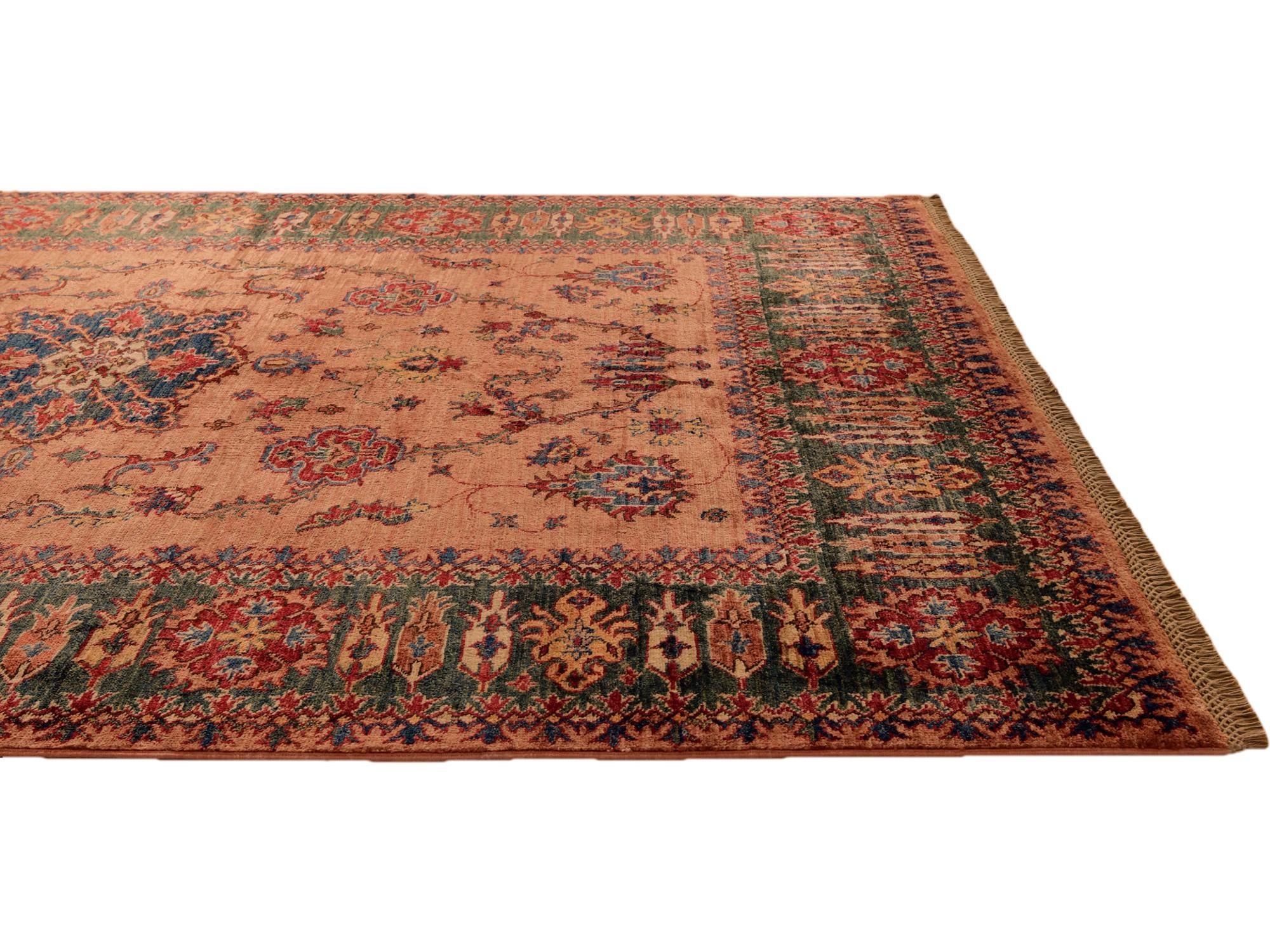5' 10 x 8' 4 Hand Knotted Kazak Rug