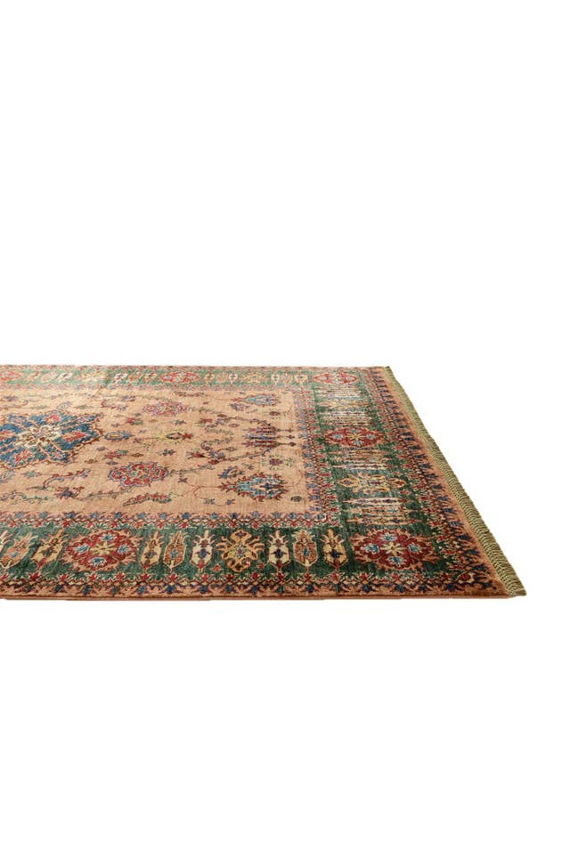 Detail image of 5' 10 x 8' 4 Hand Knotted Kazak Rug