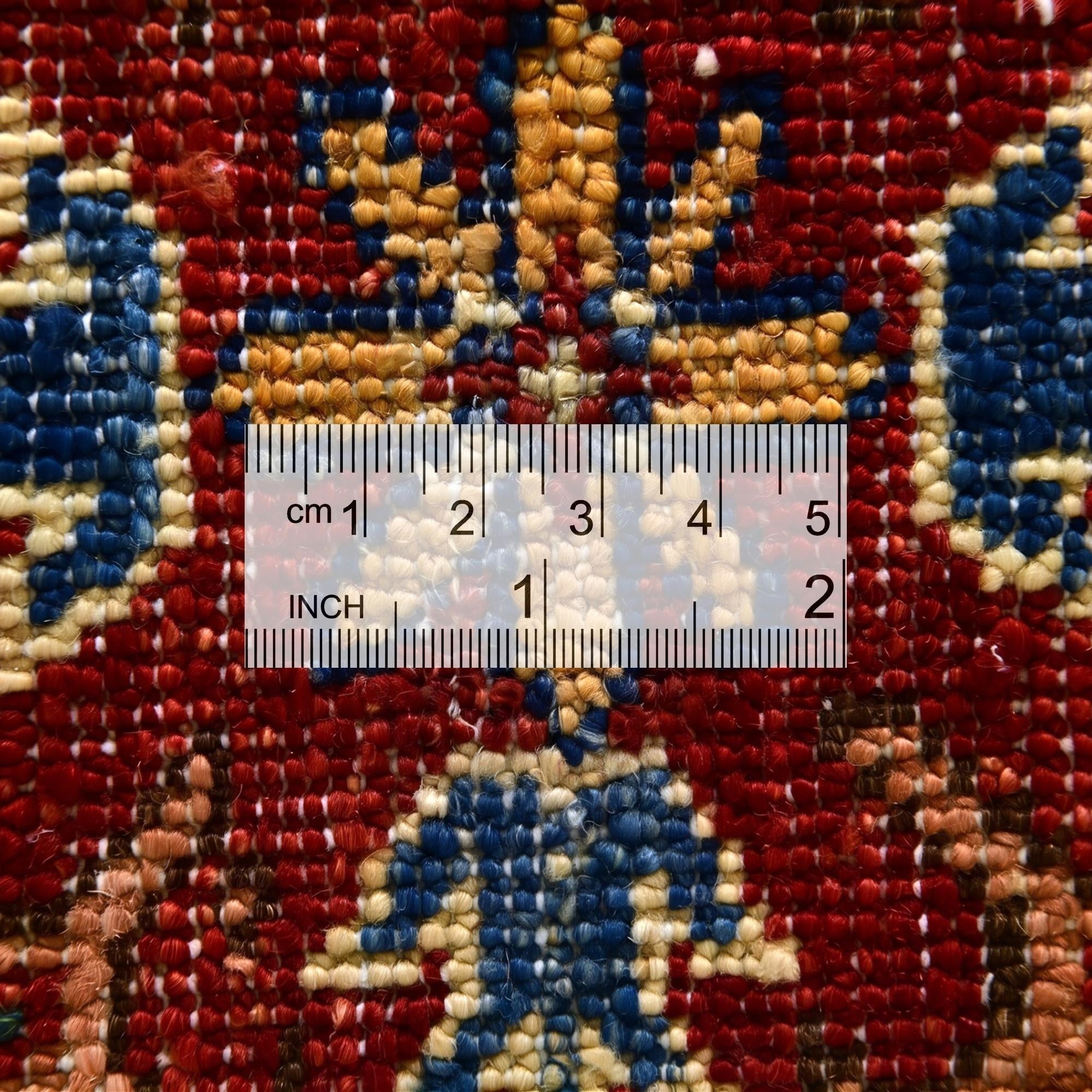5' 10 x 8' 4 Hand Knotted Kazak Rug