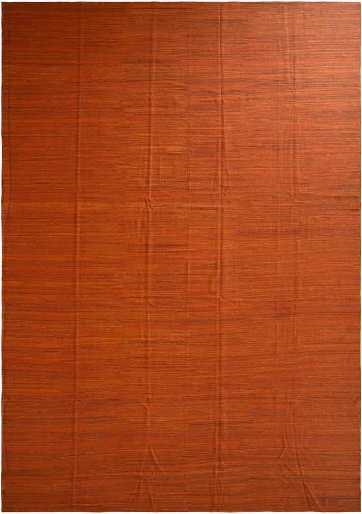 13' 5 x 19' 1 Hand Woven Kilim Afghan Wool Rug