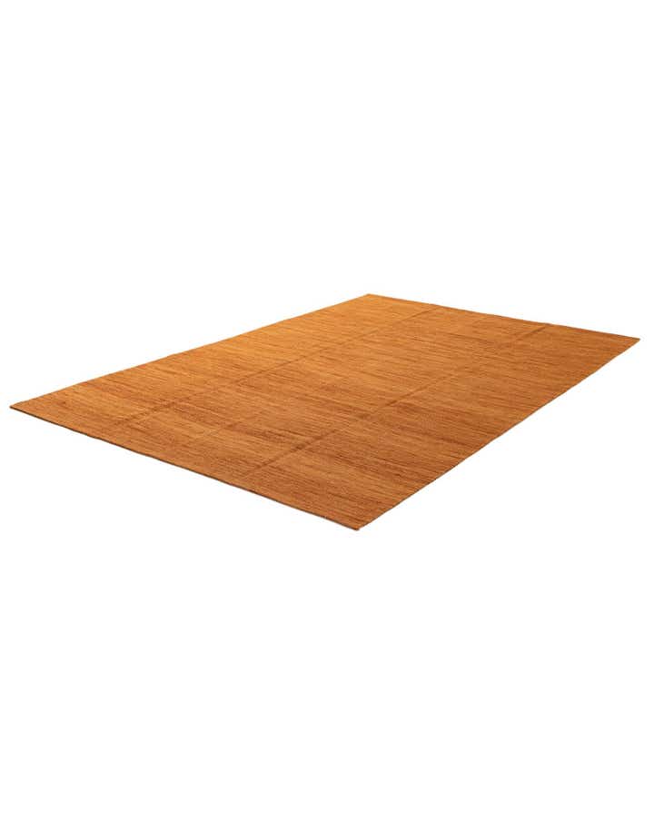 6' 4 x 9' 7 Hand Woven Kilim Modern Wool Rug