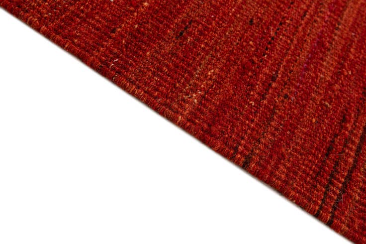 Detail image of 6' 8 x 9' 6 Hand Woven Kilim Modern Wool Rug