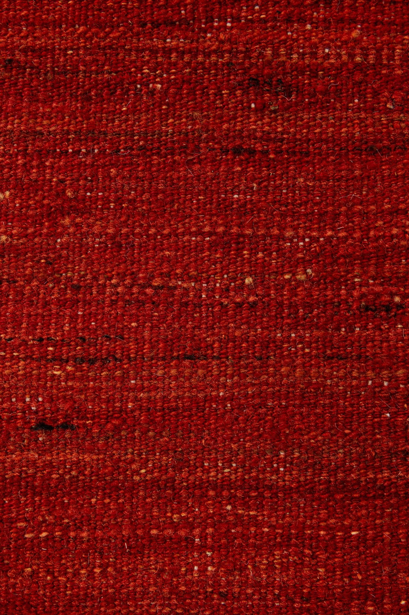 6' 8 x 9' 6 Hand Woven Kilim Modern Wool Rug