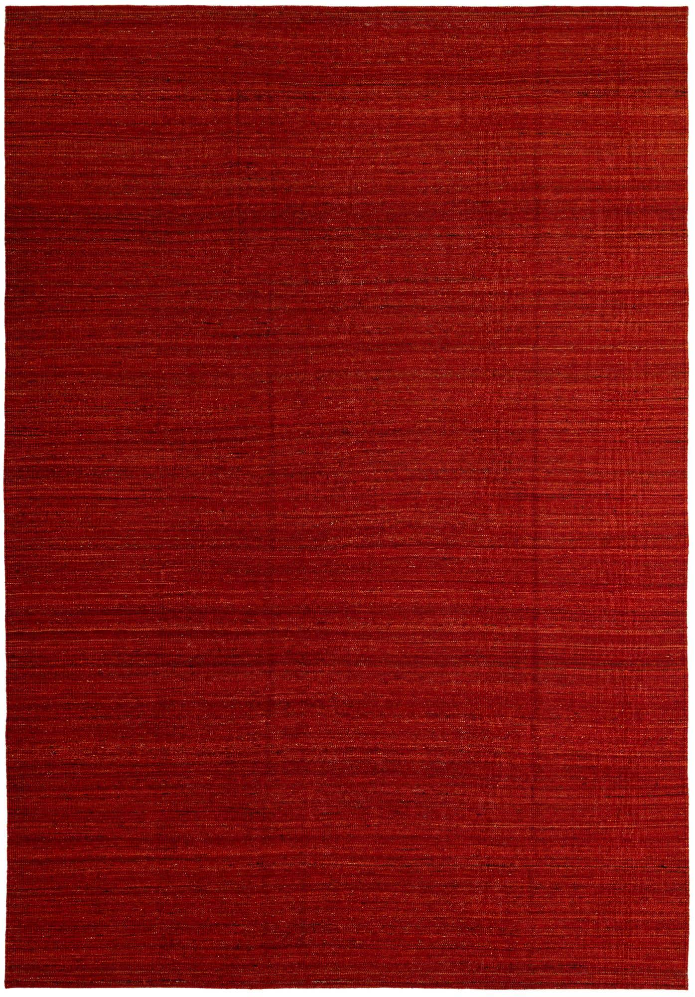 6' 8 x 9' 6 Hand Woven Kilim Modern Wool Rug