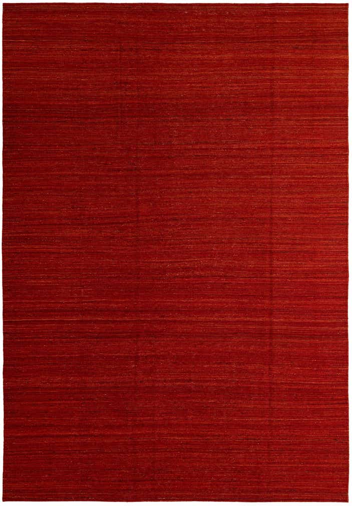 6' 8 x 9' 6 Hand Woven Kilim Modern Wool Rug