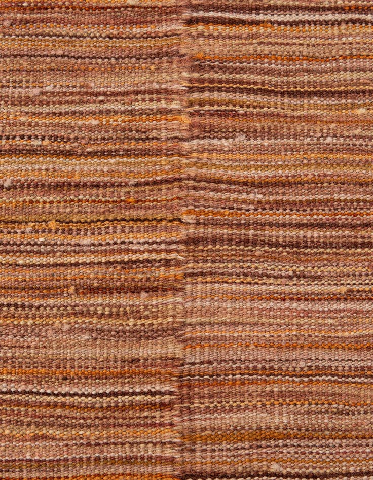Detail image of 6' 8 x 9' 9  Hand Woven Kilim Modern Wool Rug