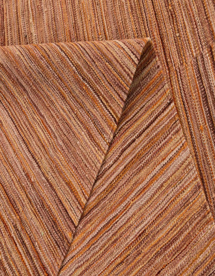 Detail image of 6' 8 x 9' 9  Hand Woven Kilim Modern Wool Rug