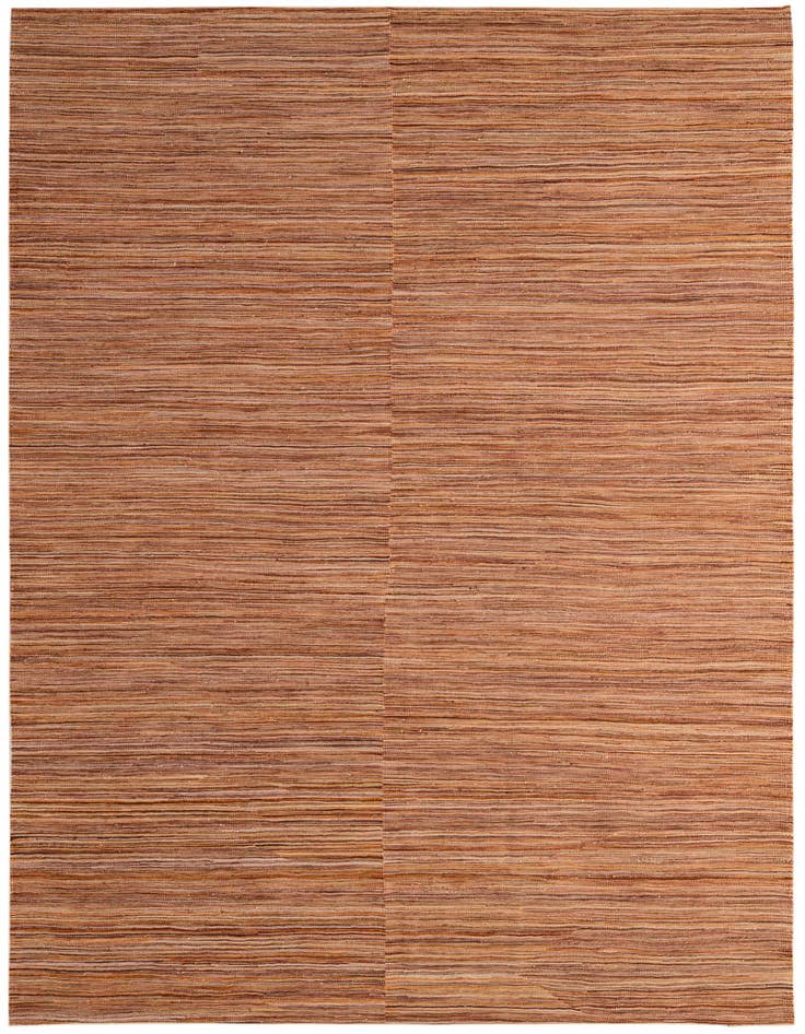 Detail image of 6' 8 x 9' 9 Hand Woven Kilim Modern Wool Rug