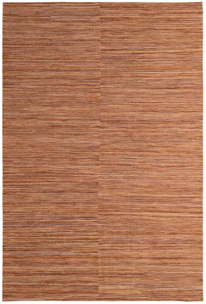 6' 8 x 9' 9 Hand Woven Kilim Modern Wool Rug