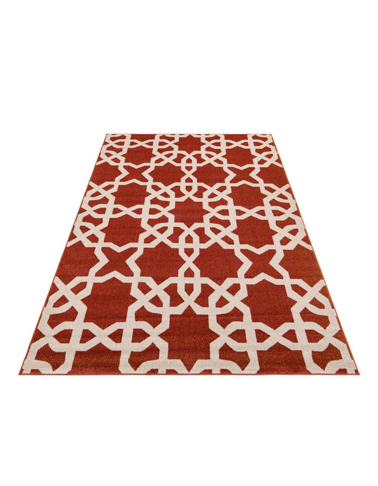 Detail image of 6' 5 x 9' 6 Lattice Rug