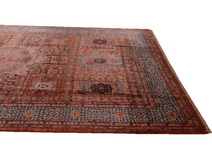 Detail image of 6' 8 x 9' 9 Hand Knotted Mamluk Ziegler Rug