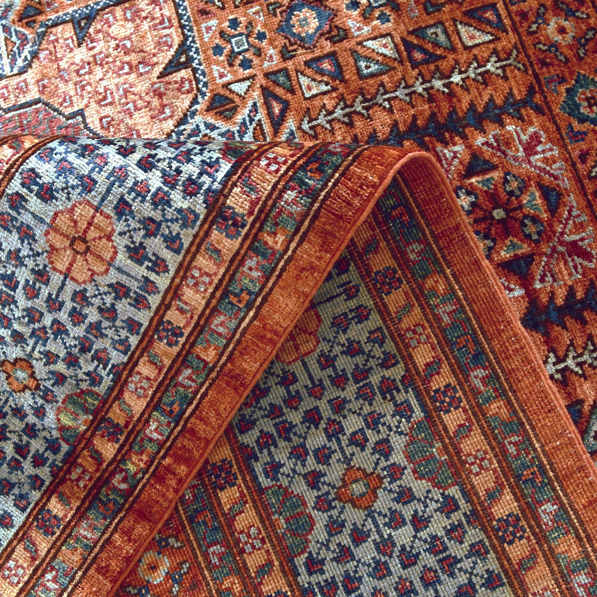 6' 8 x 9' 9 Hand Knotted Mamluk Ziegler Rug