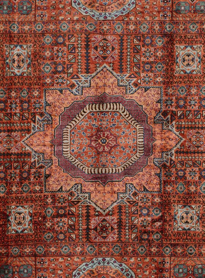 6' 8 x 9' 9 Hand Knotted Mamluk Ziegler Rug