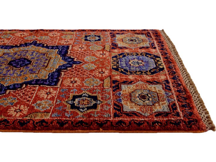 Detail image of 2' x 3' 1 Hand Knotted Mamluk Ziegler Rug