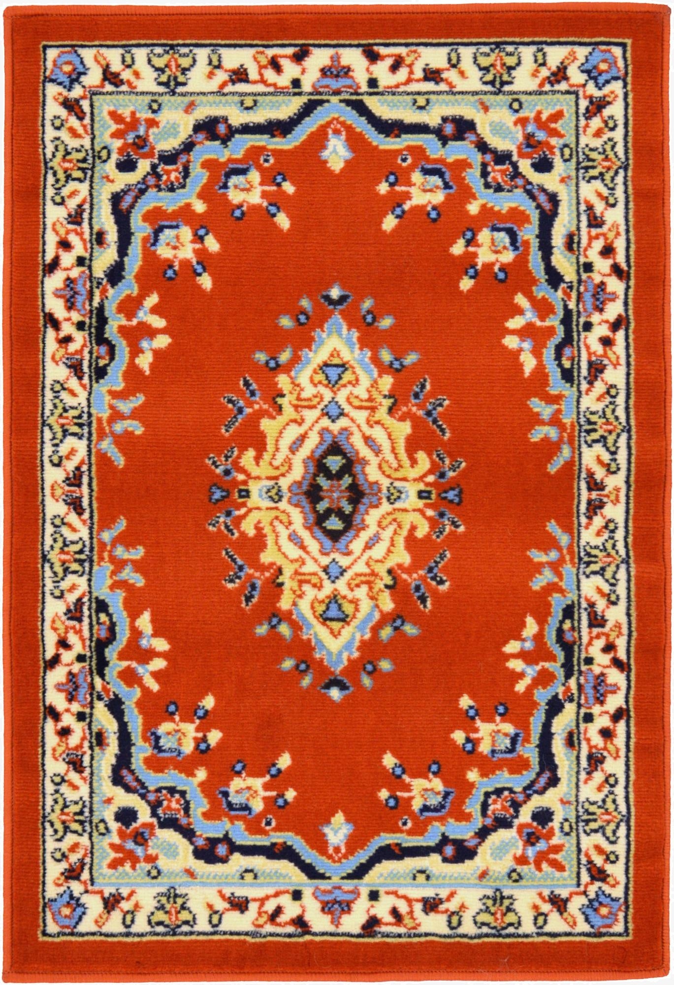 2' x 3' Mashad Design Rug