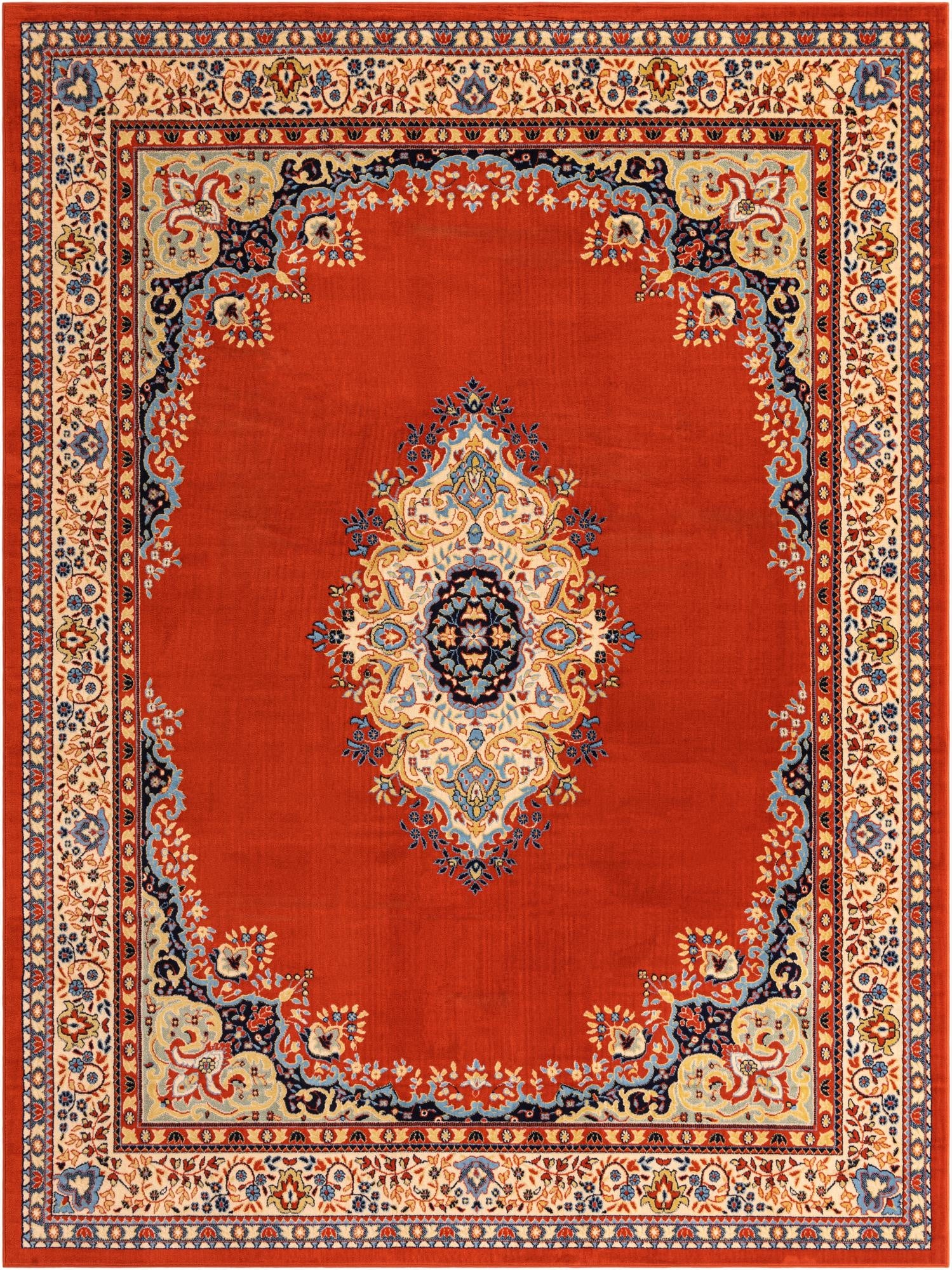 10' x 13' Mashad Design Rug