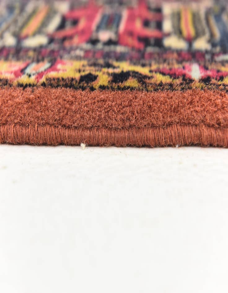 Detail image of 6' 6 x 9' 9 Hand Knotted Maymeh Persian Wool Rug