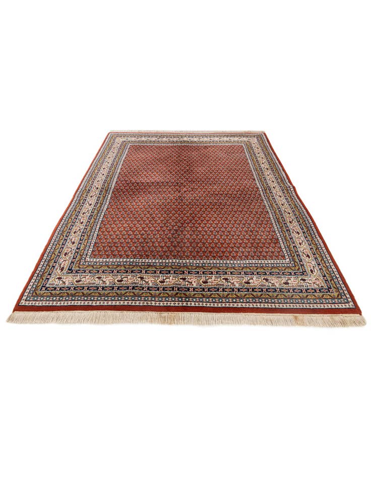 Detail image of 5' 7 x 7' 9 Hand Knotted Mir Wool Rug