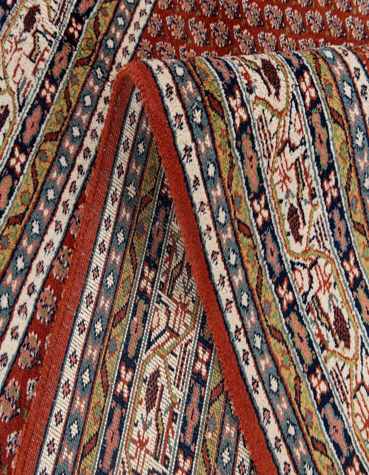 Detail image of 5' 7 x 7' 9 Hand Knotted Mir Wool Rug