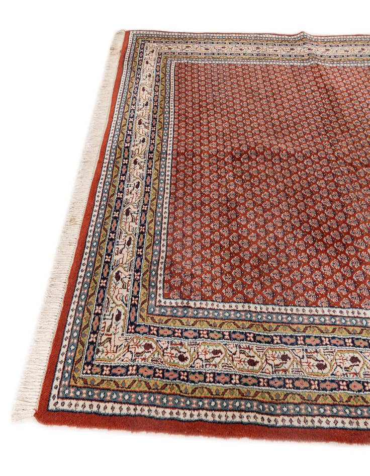 Detail image of 5' 7 x 7' 9 Hand Knotted Mir Wool Rug