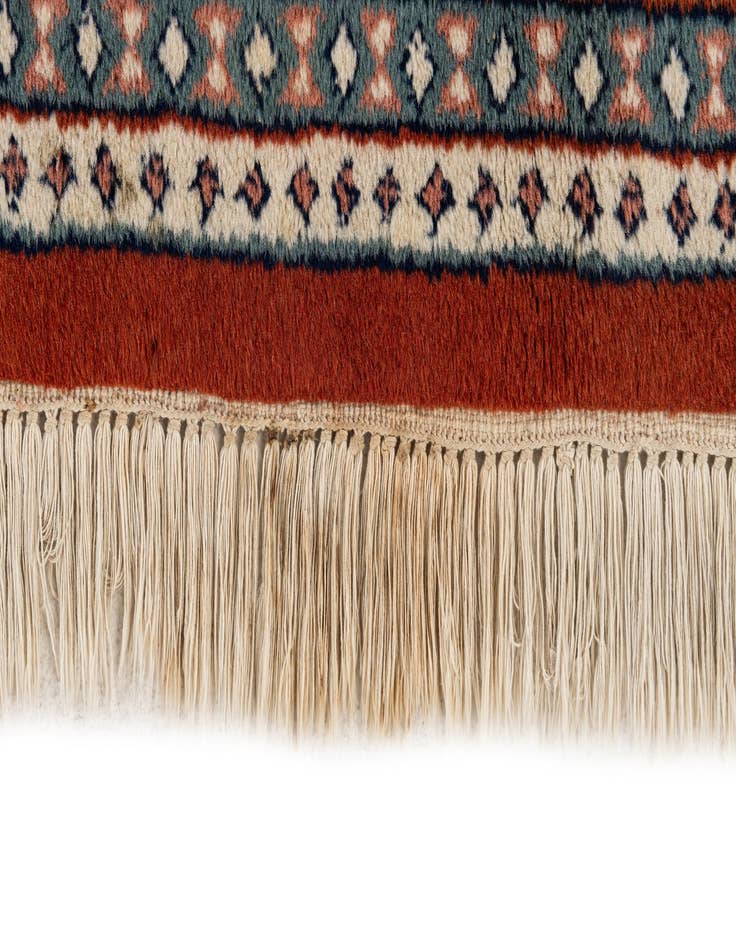 Detail image of 5' 7 x 7' 9 Hand Knotted Mir Wool Rug