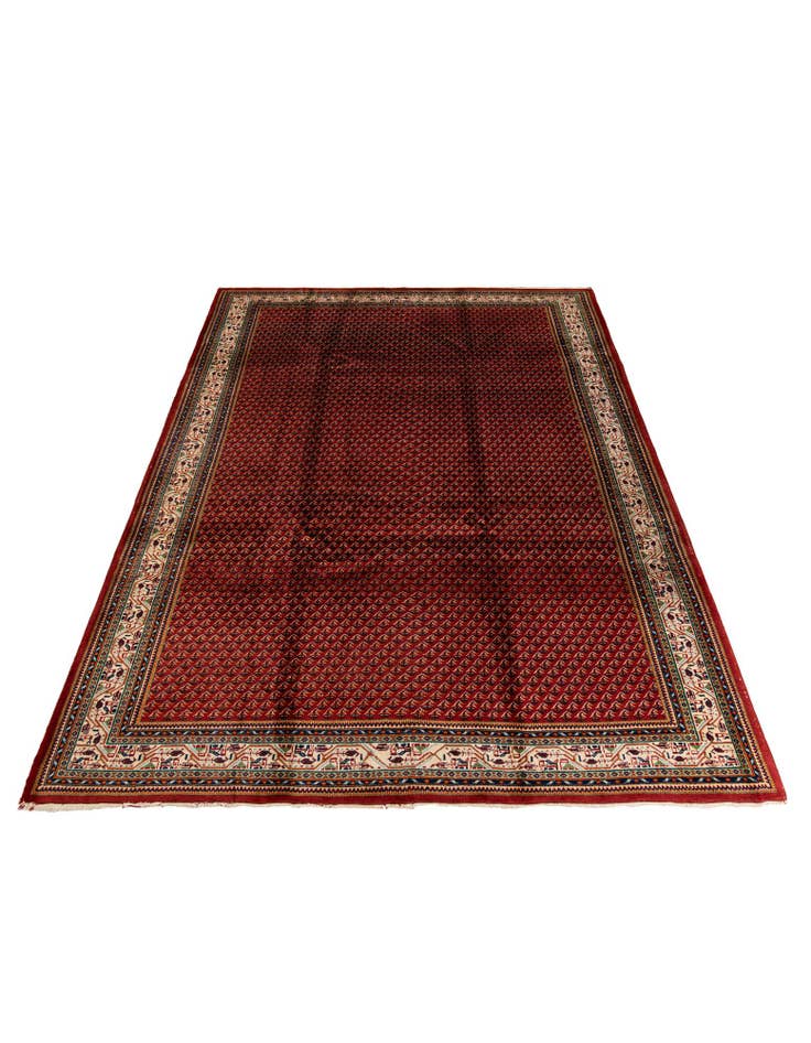 Detail image of 7' 11 x 10' 8 Hand Knotted Mir Wool Rug