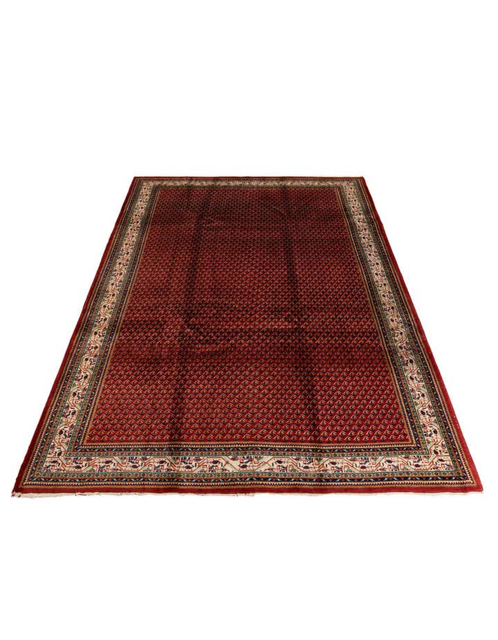 7' 11 x 10' 8 Hand Knotted Mir Wool Rug